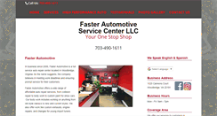 Desktop Screenshot of fasterautomotiveva.com